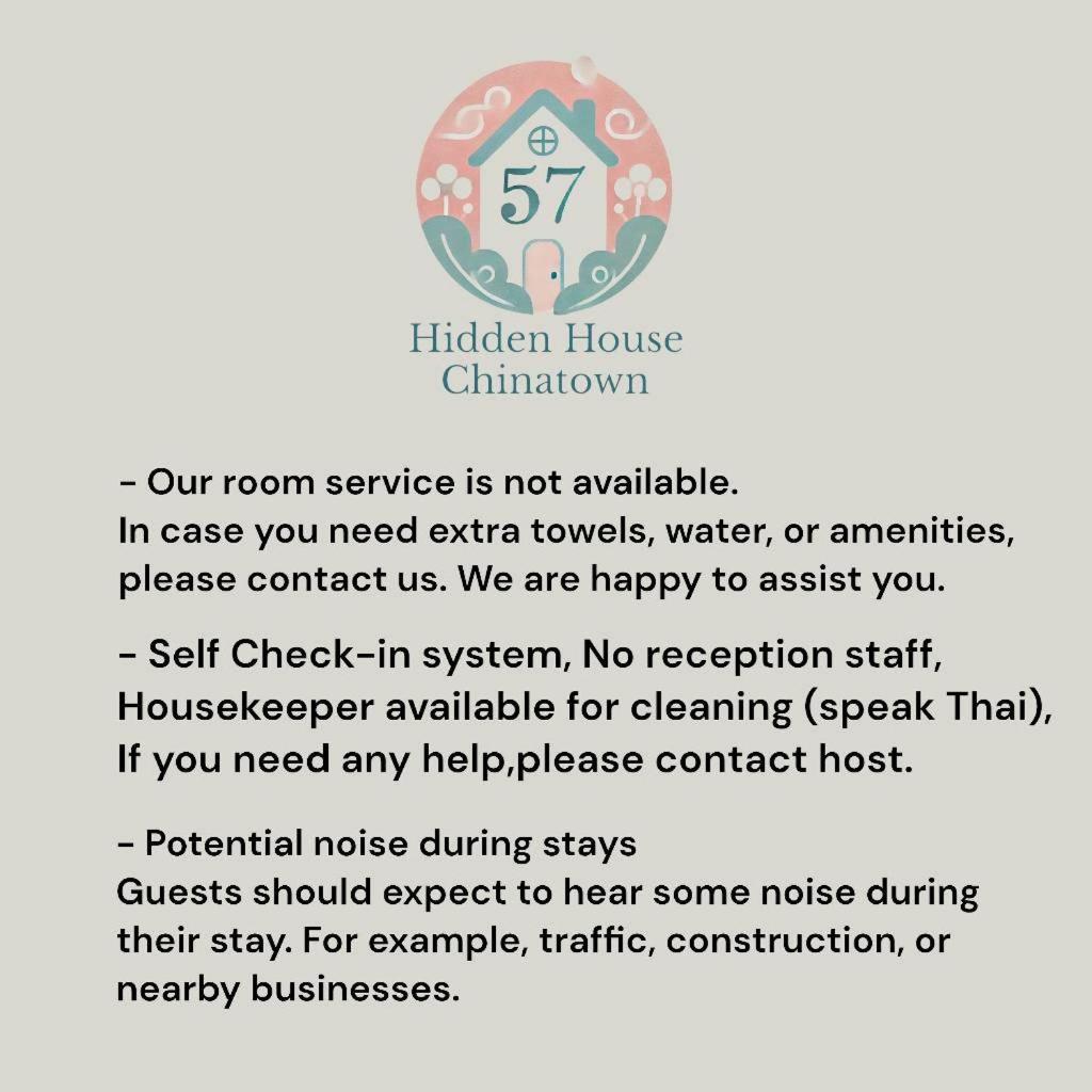 57 Hidden House Bkk Chinatown Hotel Bangkok Kültér fotó